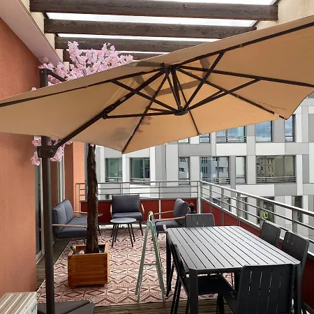 Ferienwohnung T2 Little Boheme Grande Terrasse Plein Ciel Lyon Exterior foto
