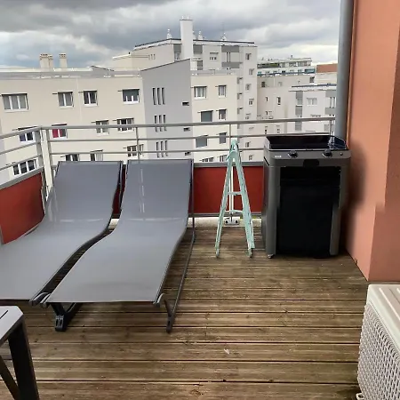 Ferienwohnung T2 Little Boheme Grande Terrasse Plein Ciel Lyon Exterior foto